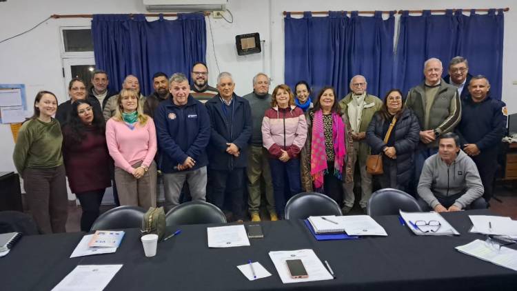 Reunión en Sauce Viejo de la Junta de Protección Civil local por la llegada del Niño