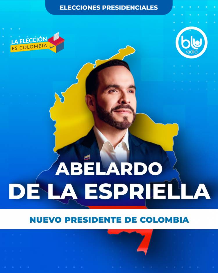 Apretado triunfo de De la Espriella en el balotaje presidencial de Colombia, según cómputos parciales
