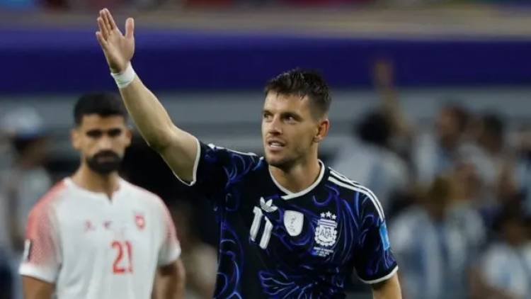 Lo Celso, emocionado por el debut y el gol