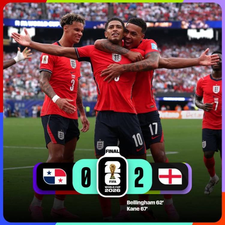 Inglaterra le ganó a Panamá y se clasifico como primero del Grupo L