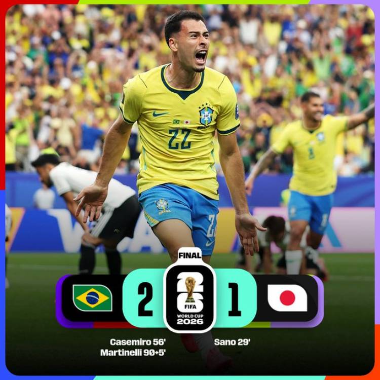 Brasil eliminó a Japón agónicamente del Mundial 2026 y pasó a octavos de final
