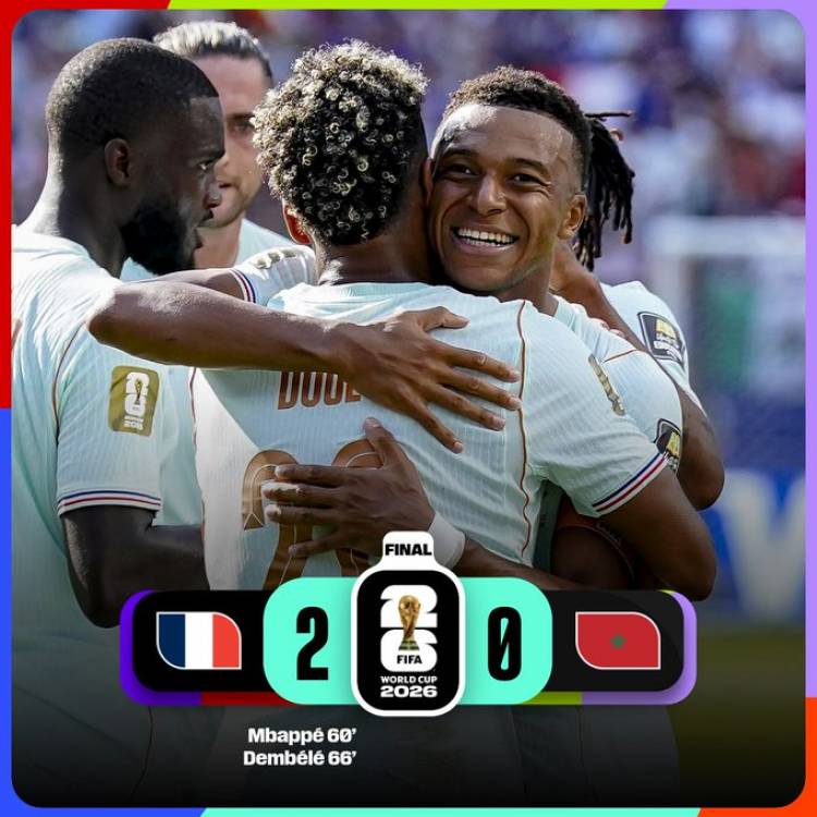 Francia venció a Marruecos y es semifinalista del Mundial 2026