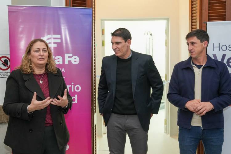 Provincia inauguró la primera sala de Rayos X digitalizada del Hospital de Rehabilitación Vera Candioti