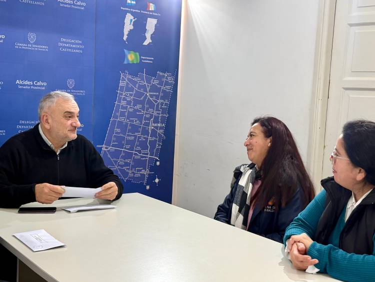 Calvo renovó su compromiso con la localidad de Garibaldi