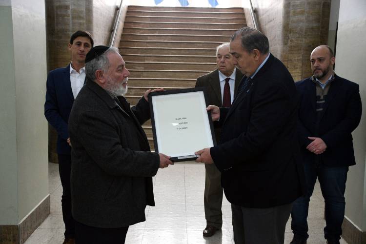 La Municipalidad conmemoró un nuevo aniversario del atentado a la AMIA