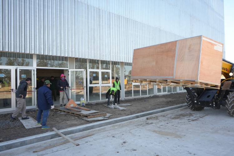 Rafaela recibió nuevo equipamiento para el Estadio Invencible