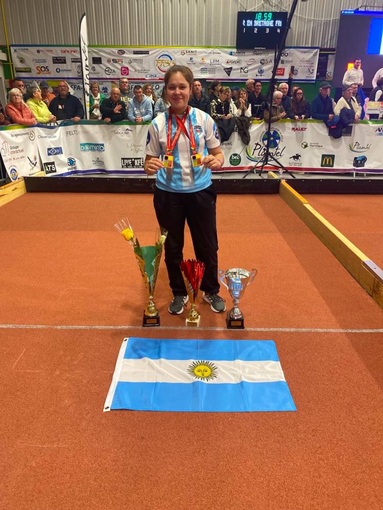 Candela Molina: La santafesina que representará a la Selección Argentina de Bochas en los Juegos Suramericanos Santa Fe 2026