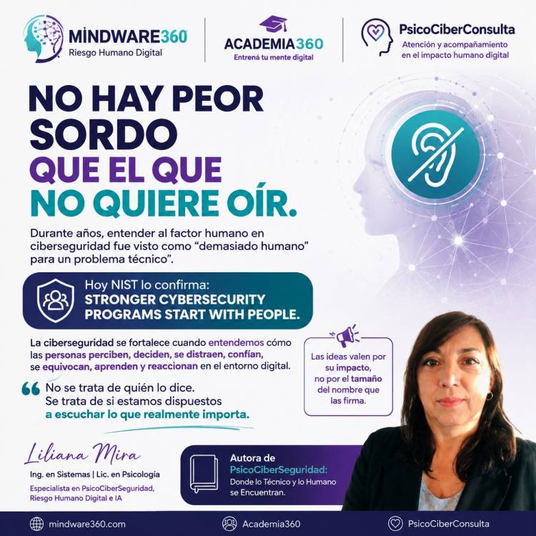 No hay peor sordo que el que no quiere oír