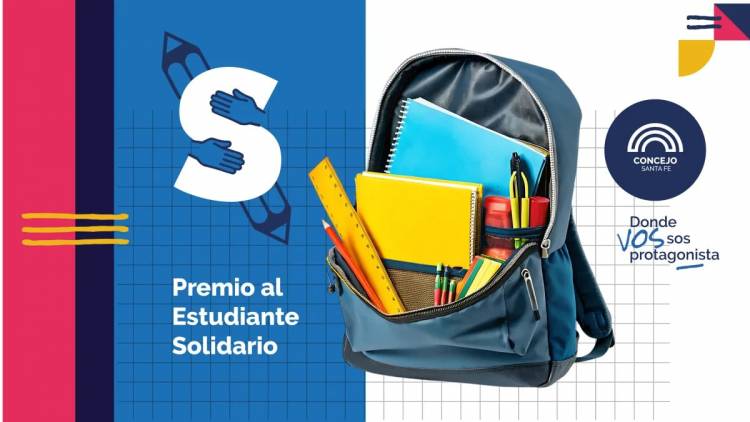 El Concejo abrió la convocatoria para el premio "Esudiante Solidario"