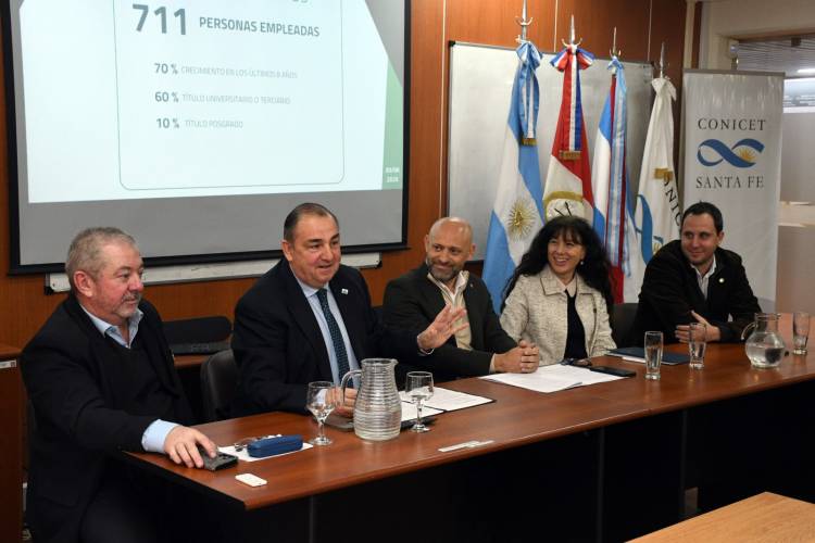 Poletti acompañó la presentación del nuevo Plan Estratégico del Parque Tecnológico