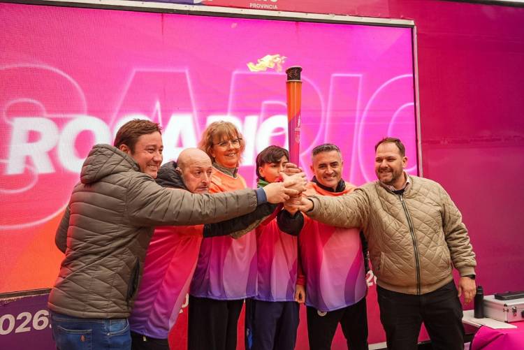 San Jorge recibió la Antorcha y celebró el espíritu de Santa Fe 2026