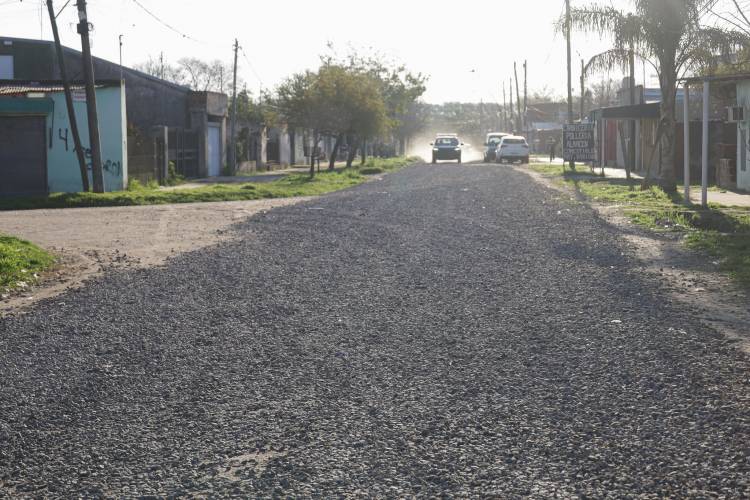 Nuevo Horizonte y Entrada Norte ya cuentan con más de 120 cuadras de estabilizado pétreo