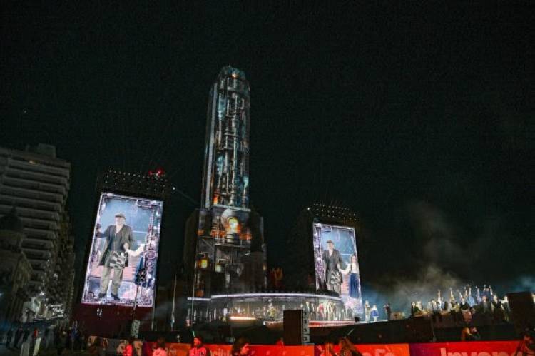 Rosario abre los Juegos Suramericanos con una gran fiesta en el Monumento