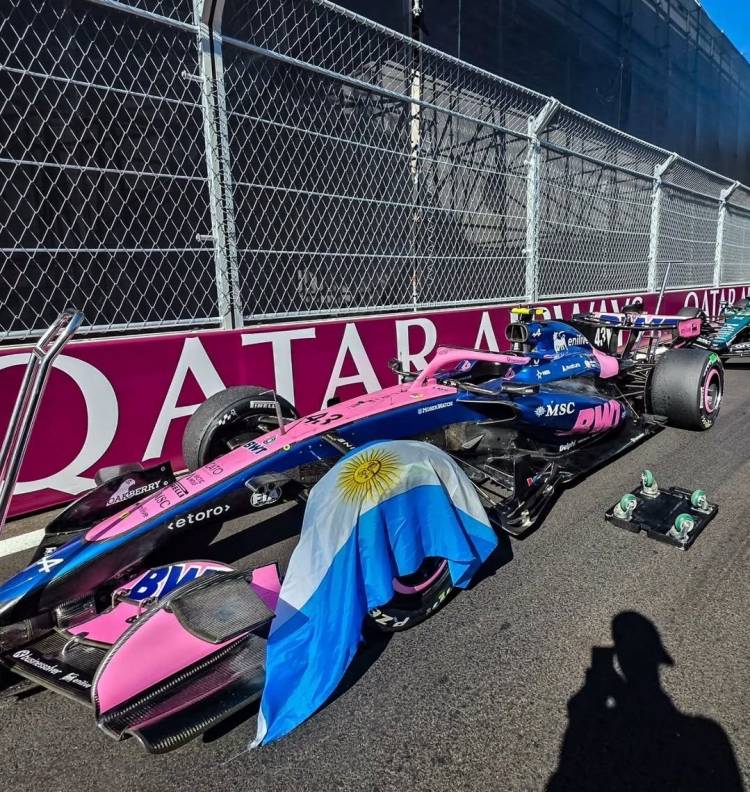 “Fue de los mejores días míos en la F1”: Franco Colapinto tras el P7 en el GP de España