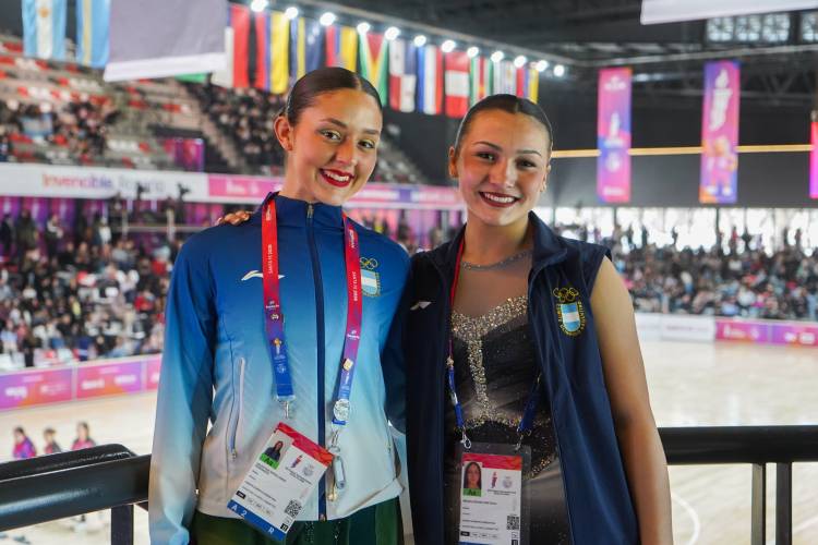 Patinaje artístico: un doble podio argentino que nació de la pasión y los sueños