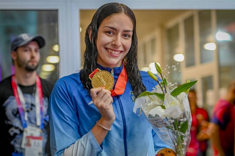 Juegos Suramericanos: Malena Santillán consiguió medalla de oro en Rosario