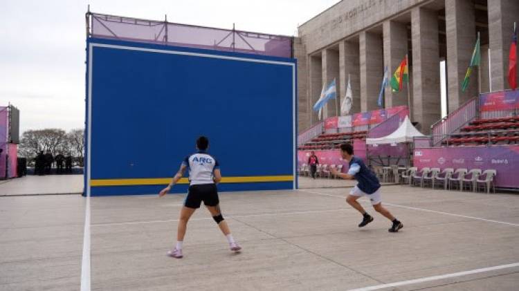 Juegos Suramericanos 2026: el Monumento a la Bandera se convierte en escenario de la Pelota Vasca