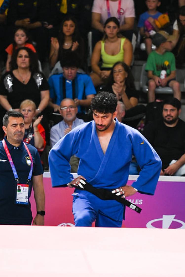 Ivo Dargoltz ganó el bronce en judo y celebró en casa: «Este es el significado de un montón de ‘no’»