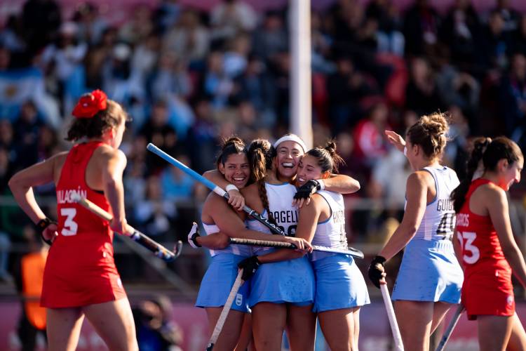 Hockey femenino: un podio con Argentina, Chile y Uruguay en Santa Fe 2026
