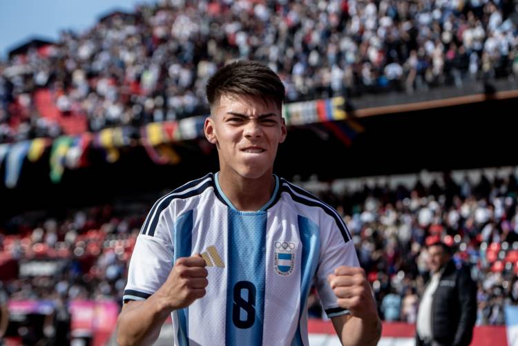 Gol agónico y pasaje a la final: Argentina es semifinalista en fútbol y el Coloso vivió una fiesta en celeste y blanco