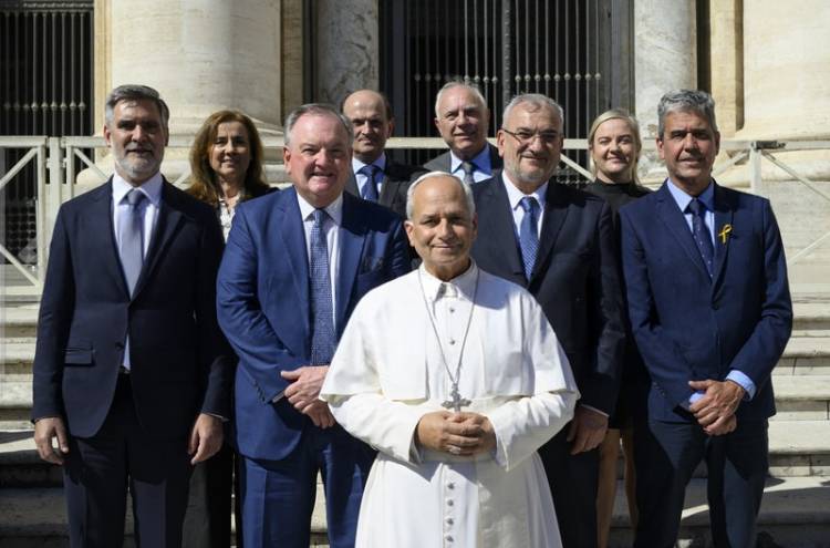 El Papa León XIV trasladó “un cálido saludo y bendiciones” al pueblo santafesino
