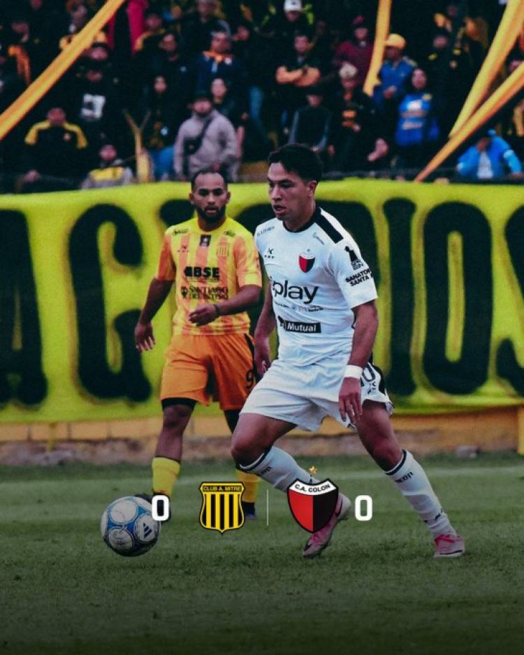 Nacho Lago reconoció que Colón dejó escapar dos puntos ante Mitre y apuntó a la falta de eficacia