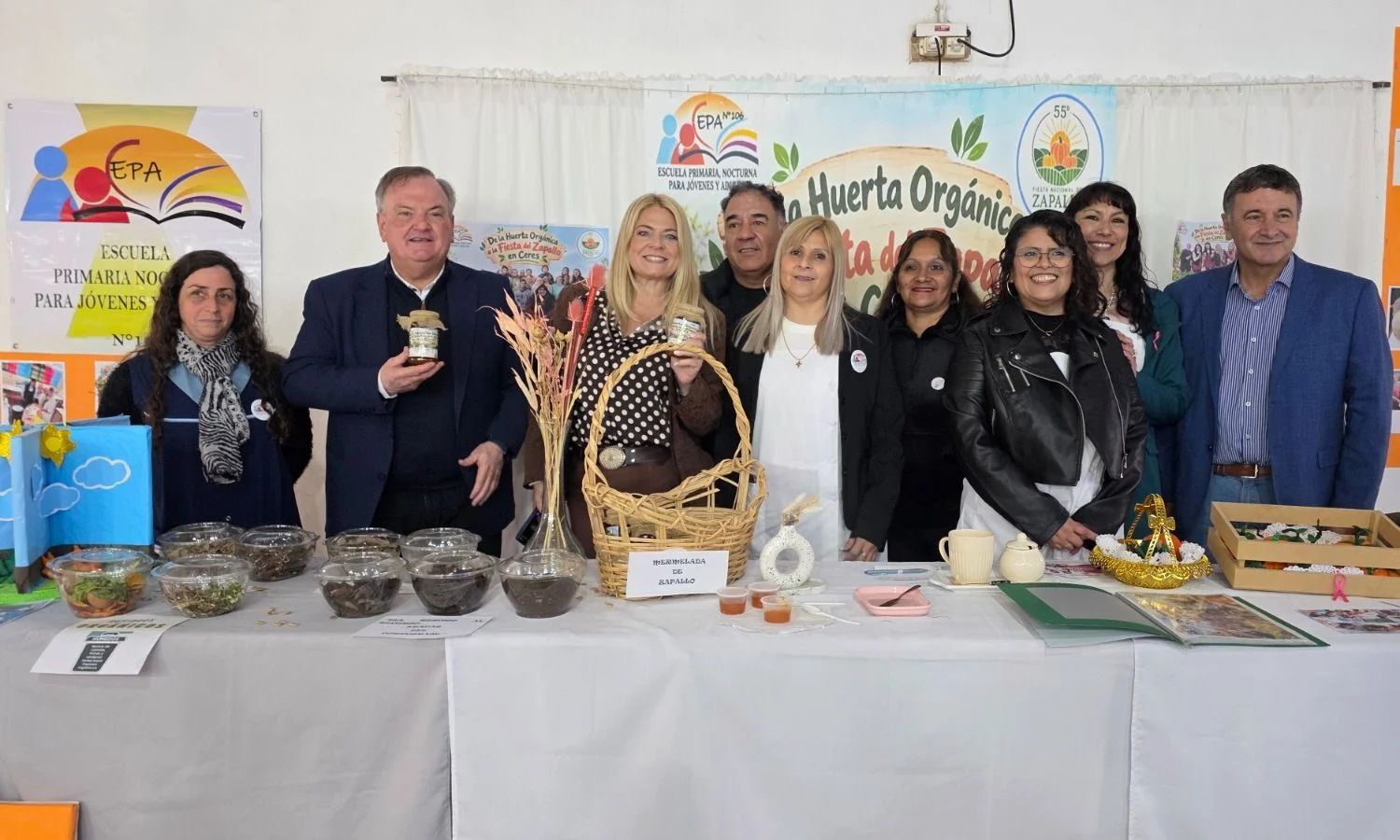 Michlig acompañó la apertura de la 55ª Fiesta Nacional del Zapallo y acercó aportes gubernamentales