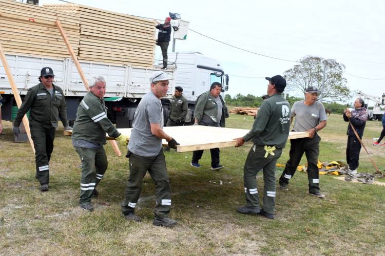 La Municipalidad prepara el Centro de Asistencia N°1 ante el fenómeno de El Niño