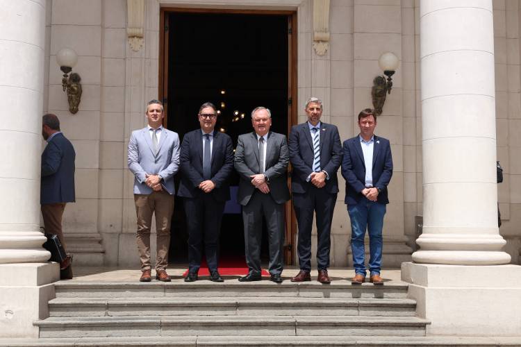 El Senado de Santa Fe recibió al cónsul general de Italia en Rosario