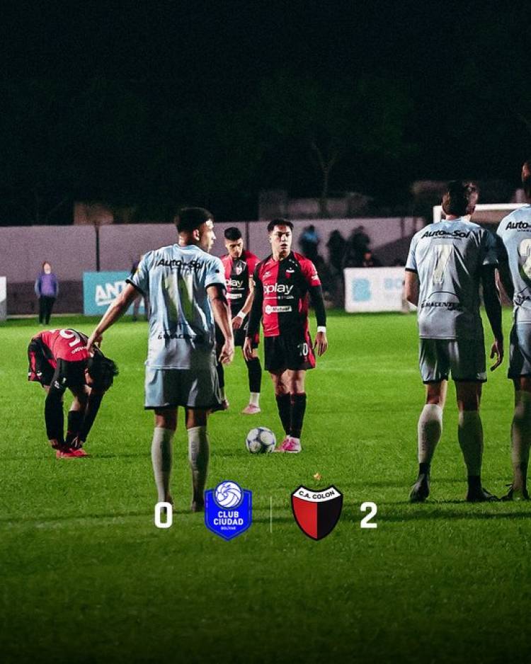 Colón jugó un buen partido y consiguió un triunfazo ante Ciudad de Bolívar para volver a soñar