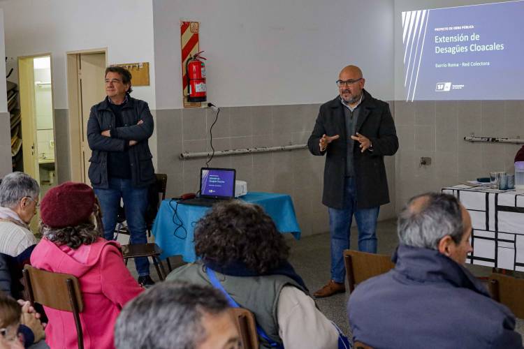 Cuatro empresas interesadas en concretar la obra de cloacas para un sector de barrio Roma
